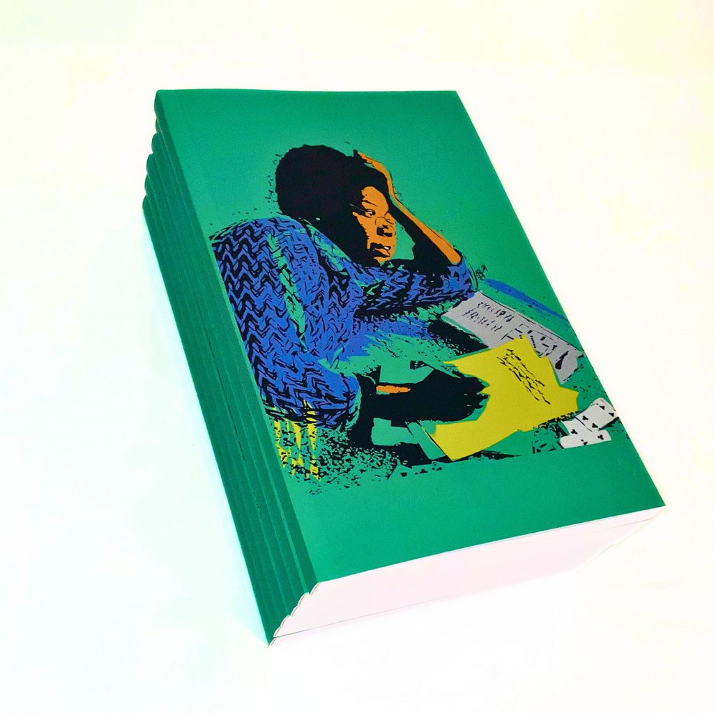 [Final Stock] Maya Angelou Green Notebook