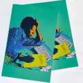 [Final Stock] Maya Angelou Green Notebook