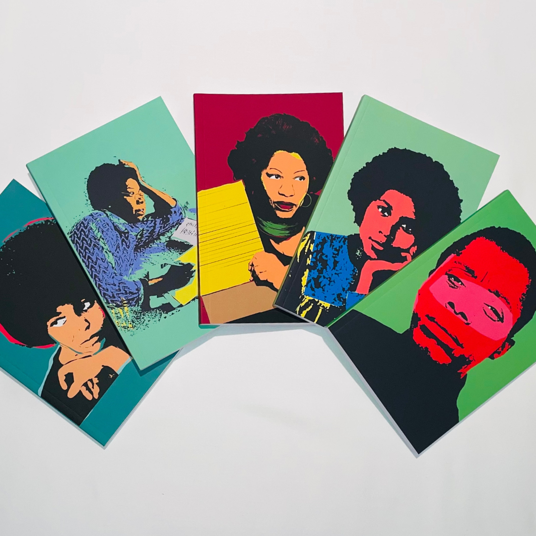 [Final Stock] Maya Angelou Green Notebook