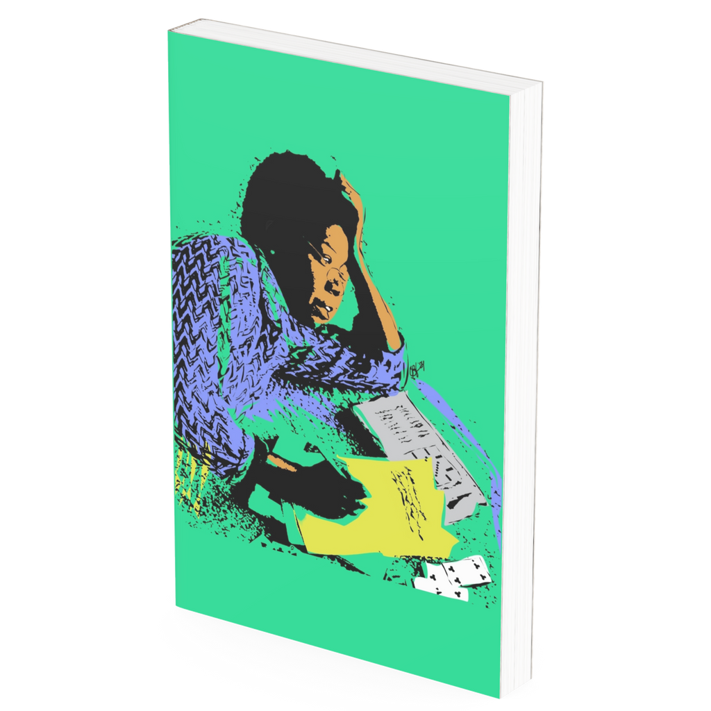 [Final Stock] Maya Angelou Green Notebook